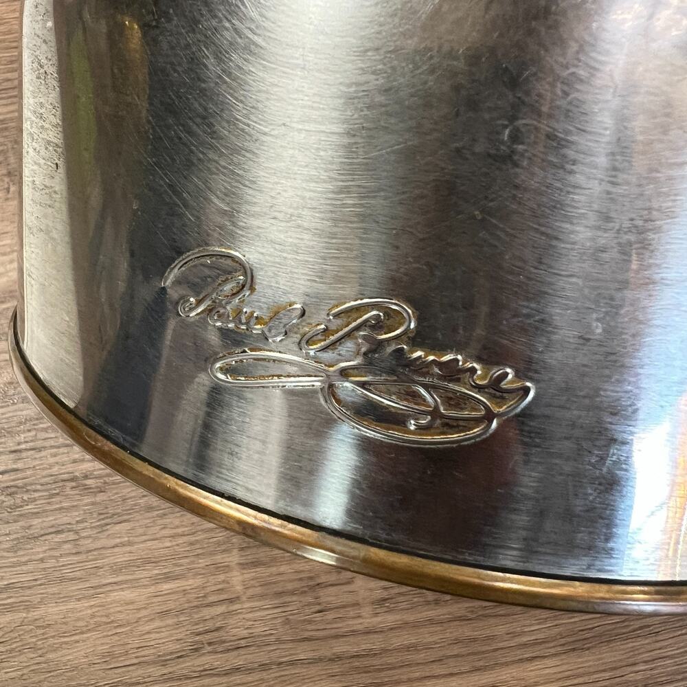 Vintage Paul Revere Ware Whistling 8" Tea Kettle Copper Bottom DENTED - Picture 6 of 11